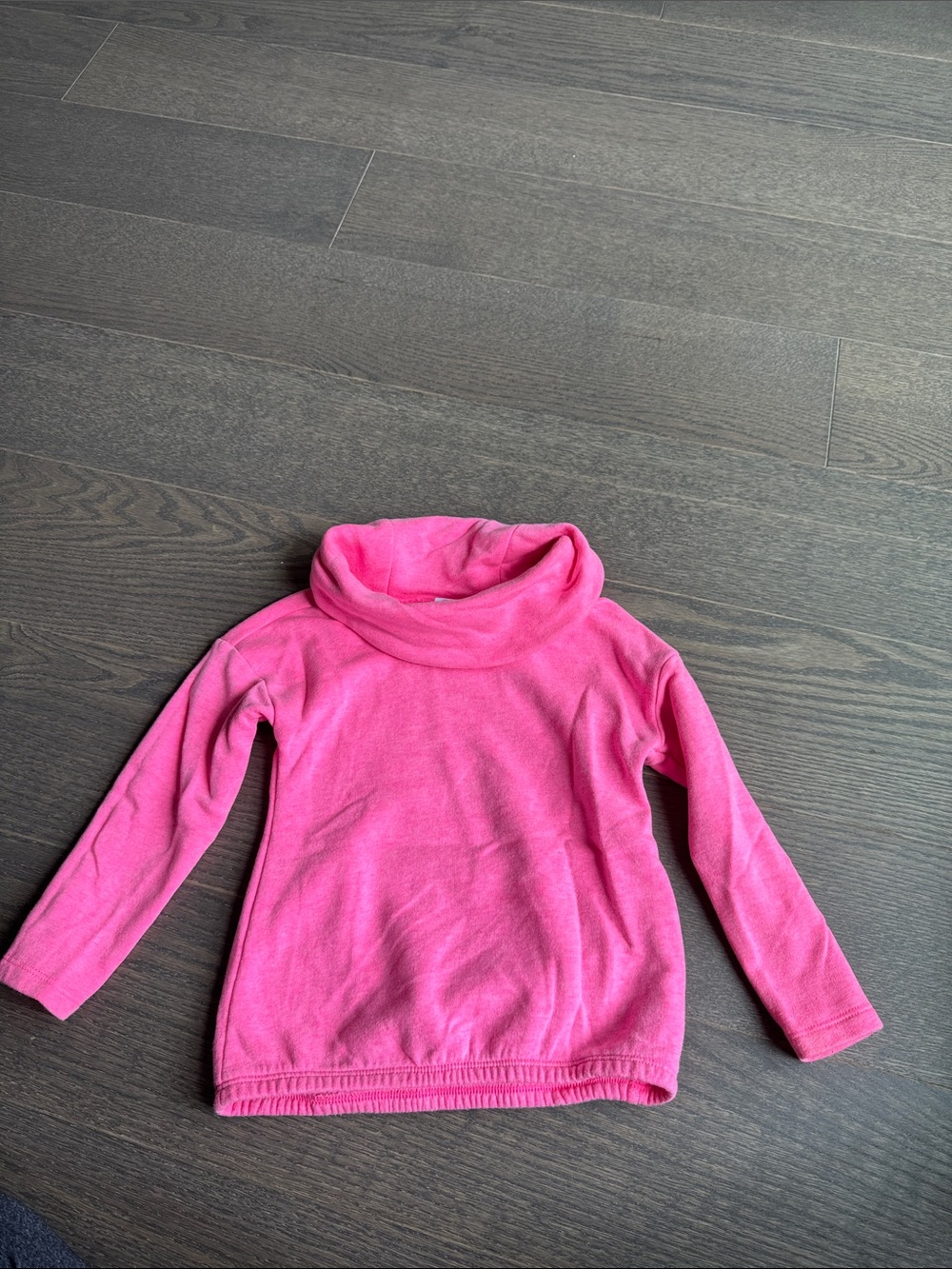 Old Navy Bright Pink Girls' Cowl Neck Sweater